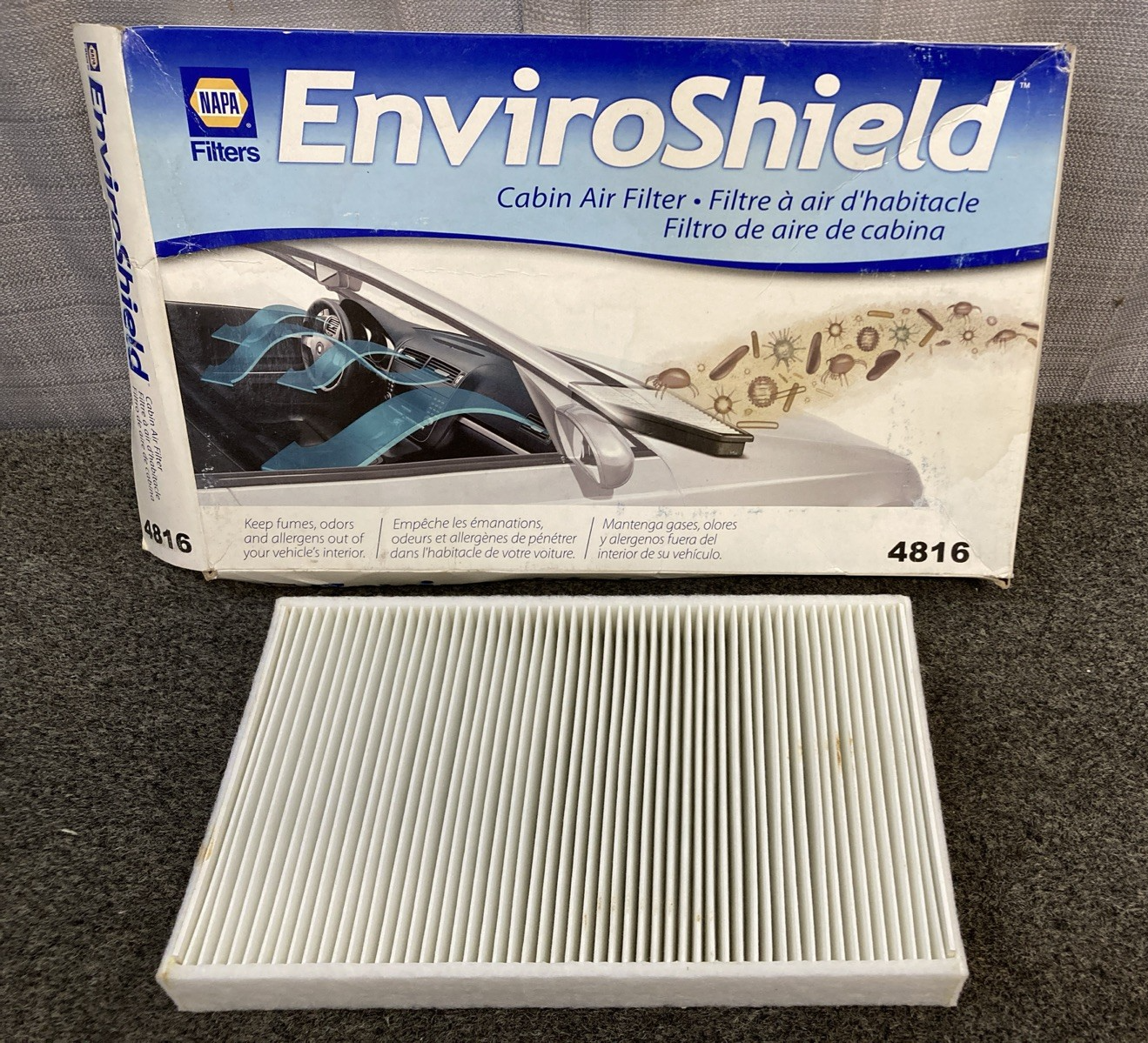 New Genuine Napa 4816 Enviroshield Air Filter
