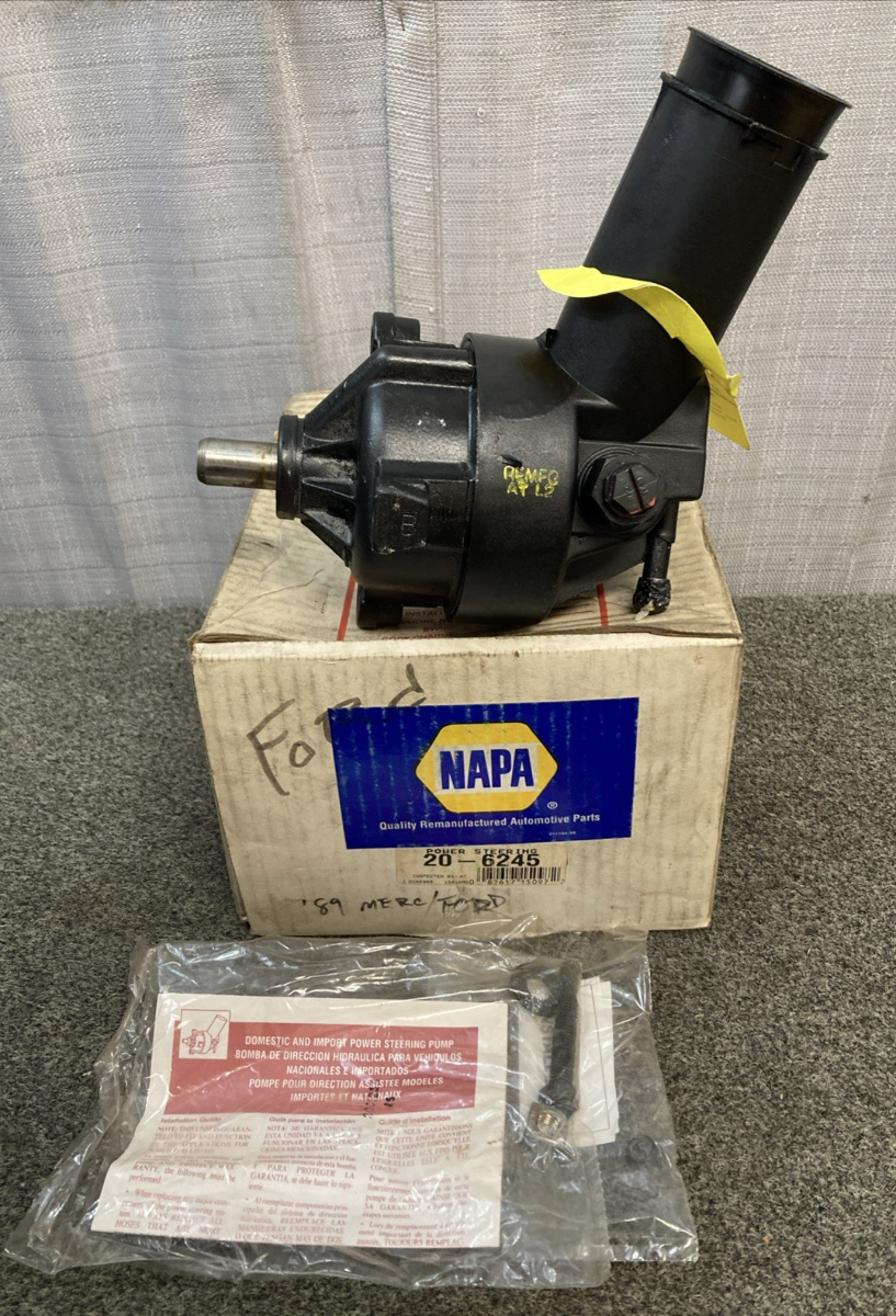 Reman Napa 20-6245 Power Steering Pump