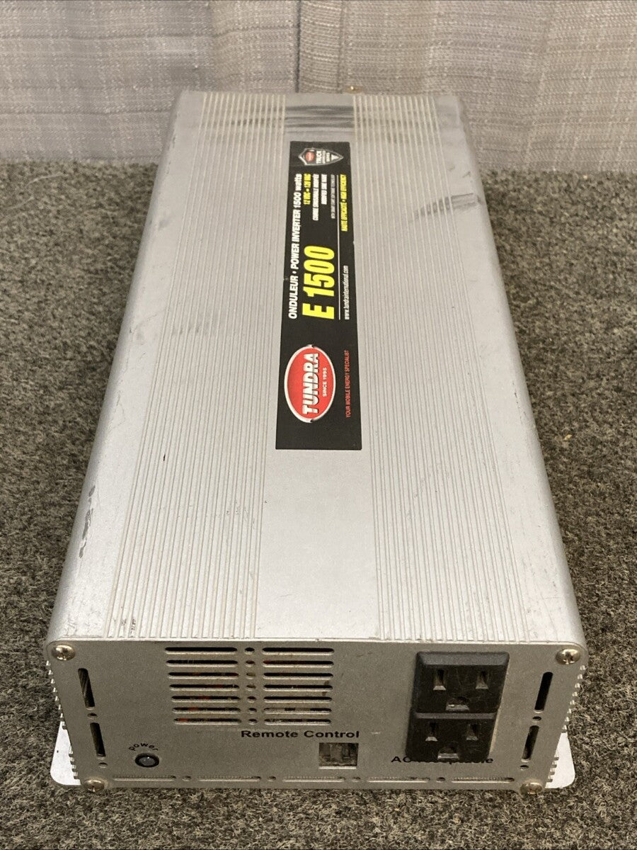 Tundra E-1500-12 power inverter Modified Sine Wave, Terminal Blocks, 1,500 W