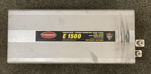 Tundra E-1500-12 power inverter Modified Sine Wave, Terminal Blocks, 1,500 W