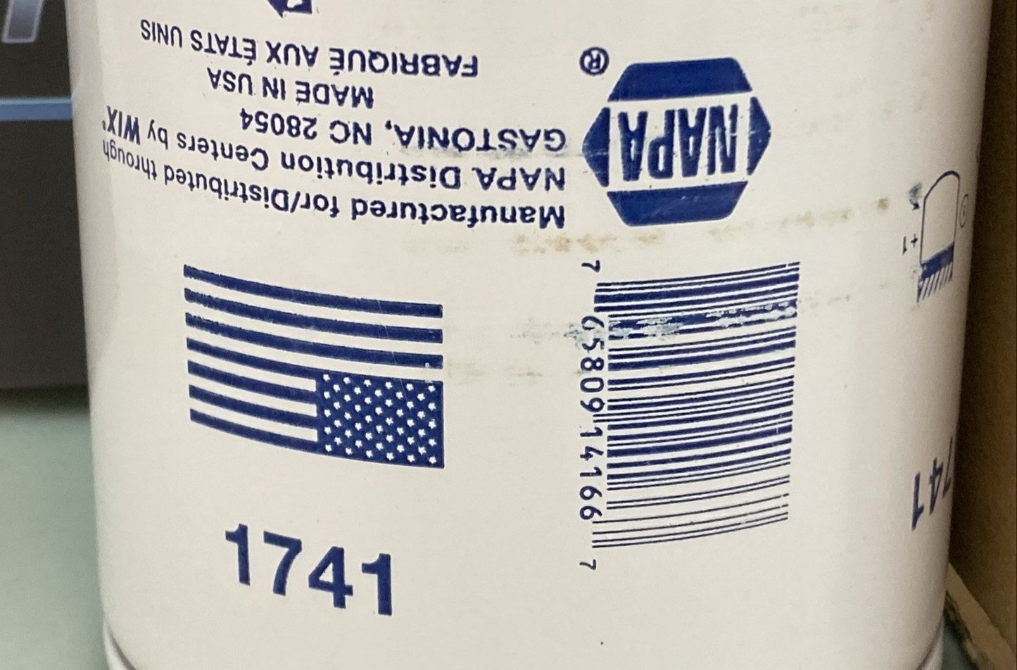 New Genuine Napa Gold 1741 Oil Filter