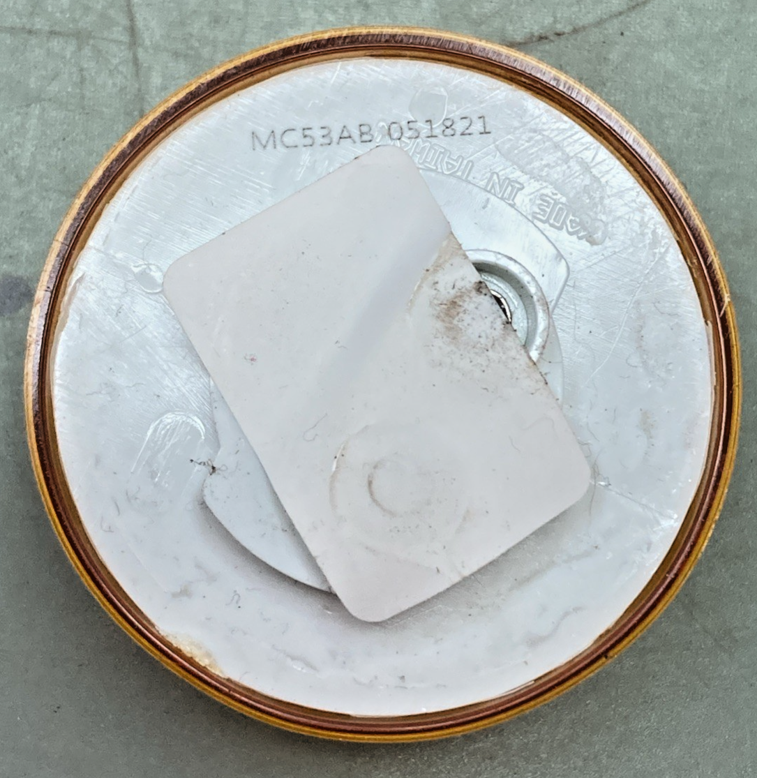 New Genuine Optronics MC53AB Yellow Recess Mount Marker Clearance Light 2"