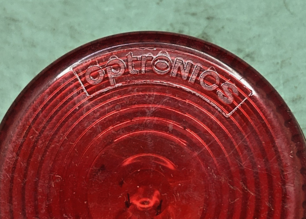 New Genuine Optronics MC53RB Red Recess Mount Marker Clearance Light 2"