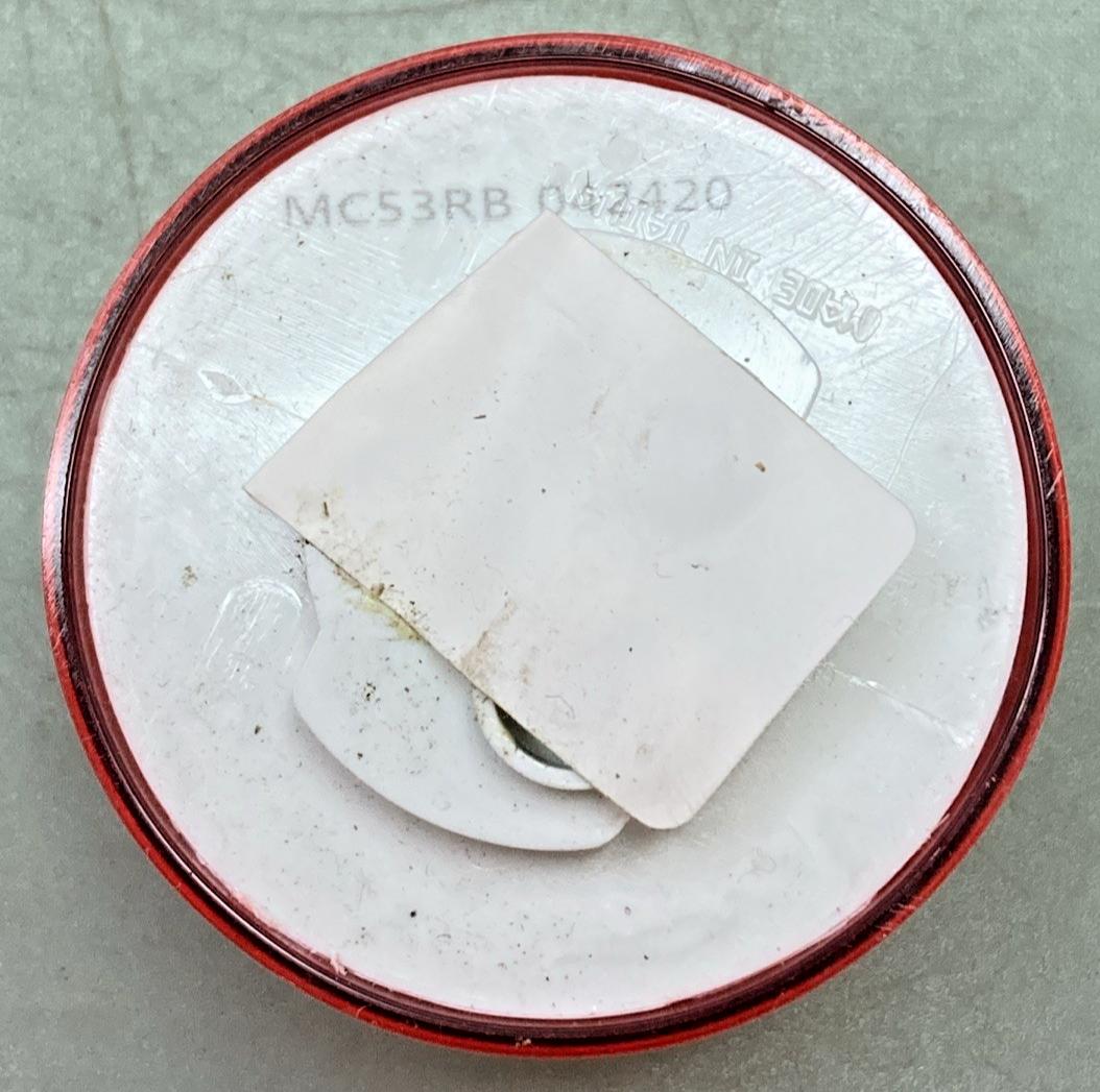 New Genuine Optronics MC53RB Red Recess Mount Marker Clearance Light 2"