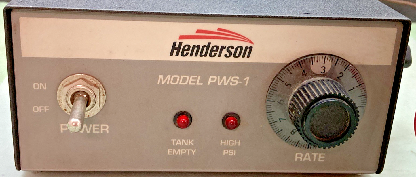 Genuine Henderson 77497B PWS-1 Electric Pre-Wetting System