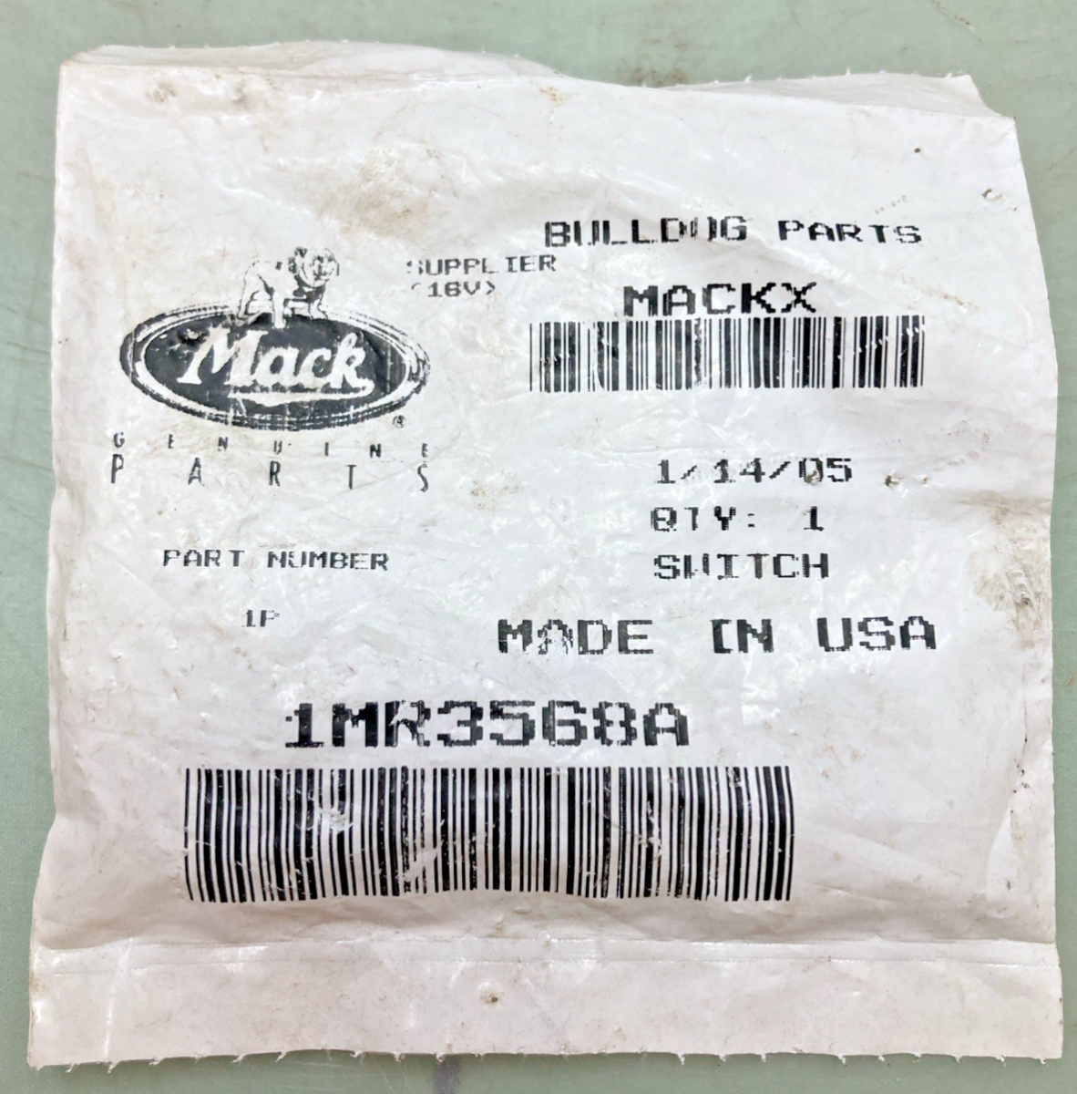 New Genuine Mack 1MR3568A Switch