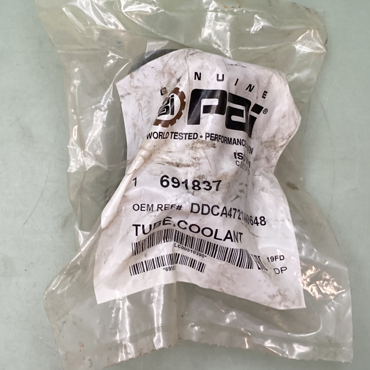 New Genuine PAI 691837 Coolant Tube