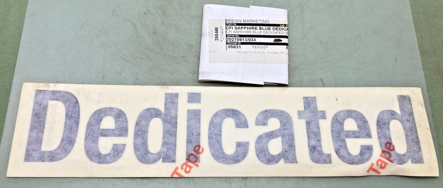 Qty 5 New Genuine Transport America FG40284 2" Blue Vinyl "Dedicated"