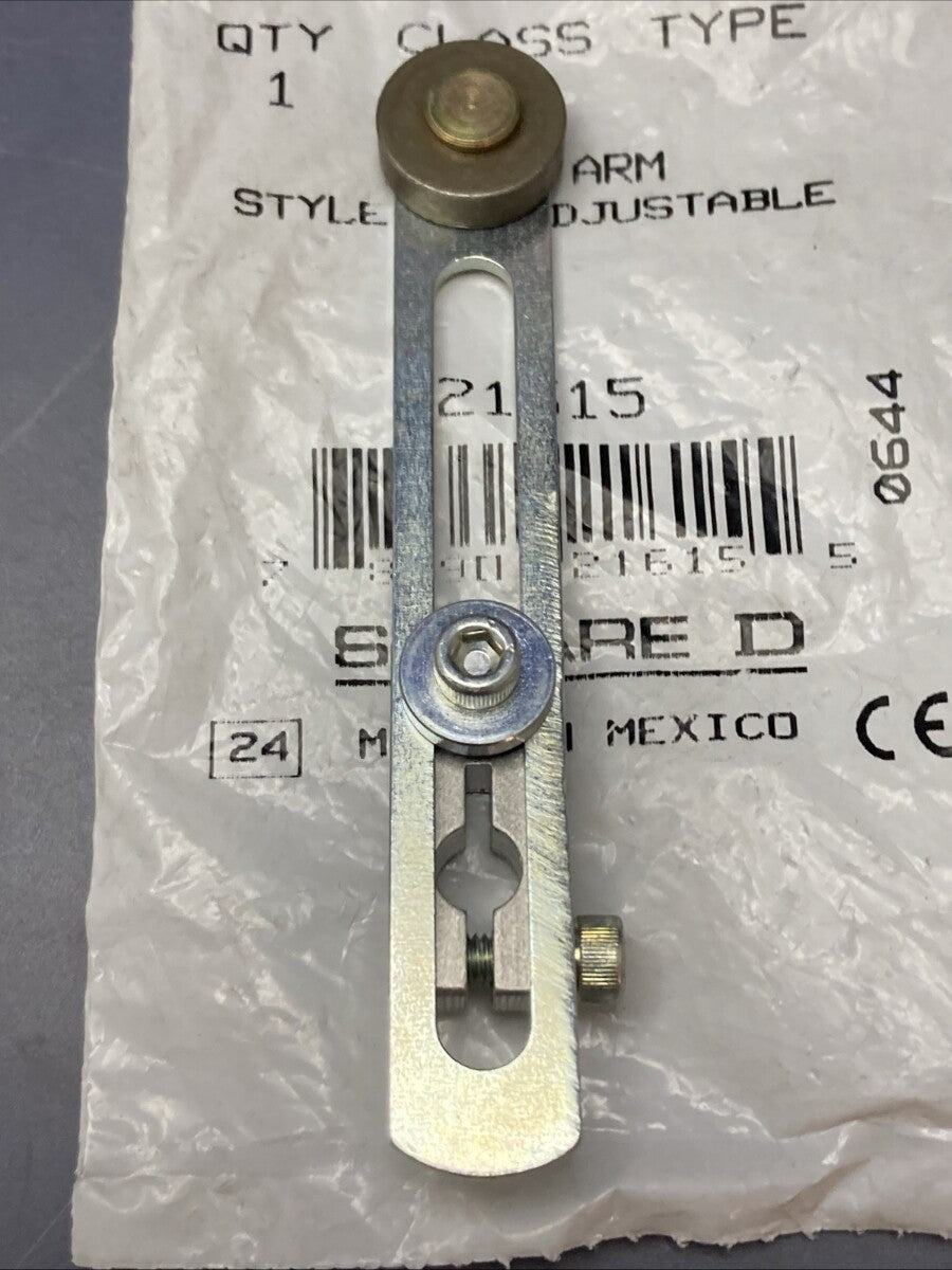 NEW GENUINE SQUARE D 21615 7D Limit Switch Lever Arm, Std Roller, 1.63 in