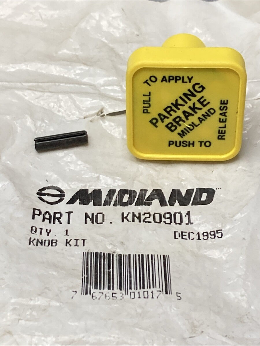 NEW GENUINE HALDEX MIDLAND KN20901 PARKING BRAKE KNOB