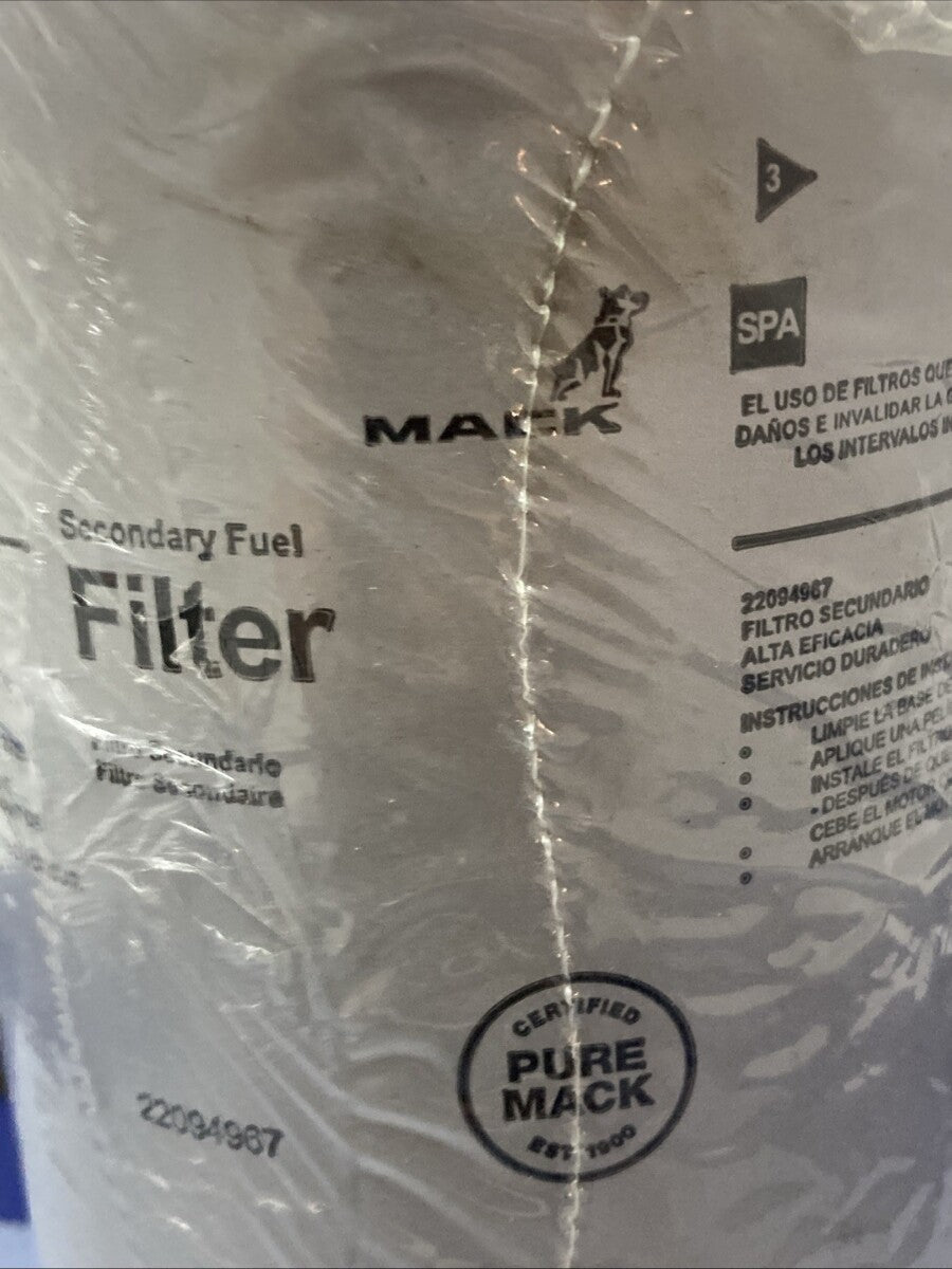 NEW GENUINE MACK 22094967 ENGINE FUEL FILTER