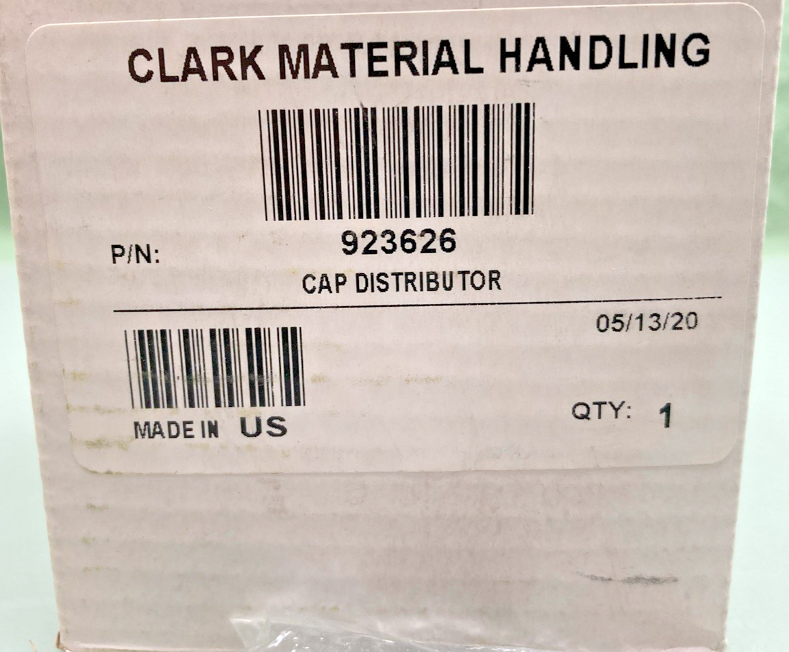 New Genuine Clark 923626 Distributor Cap