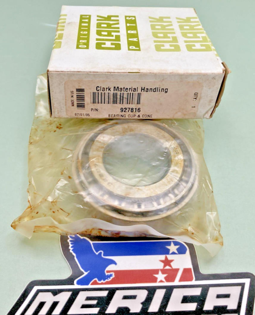 New Genuine Clark 927816 Bearing, Cup 32207 and Cone 32207
