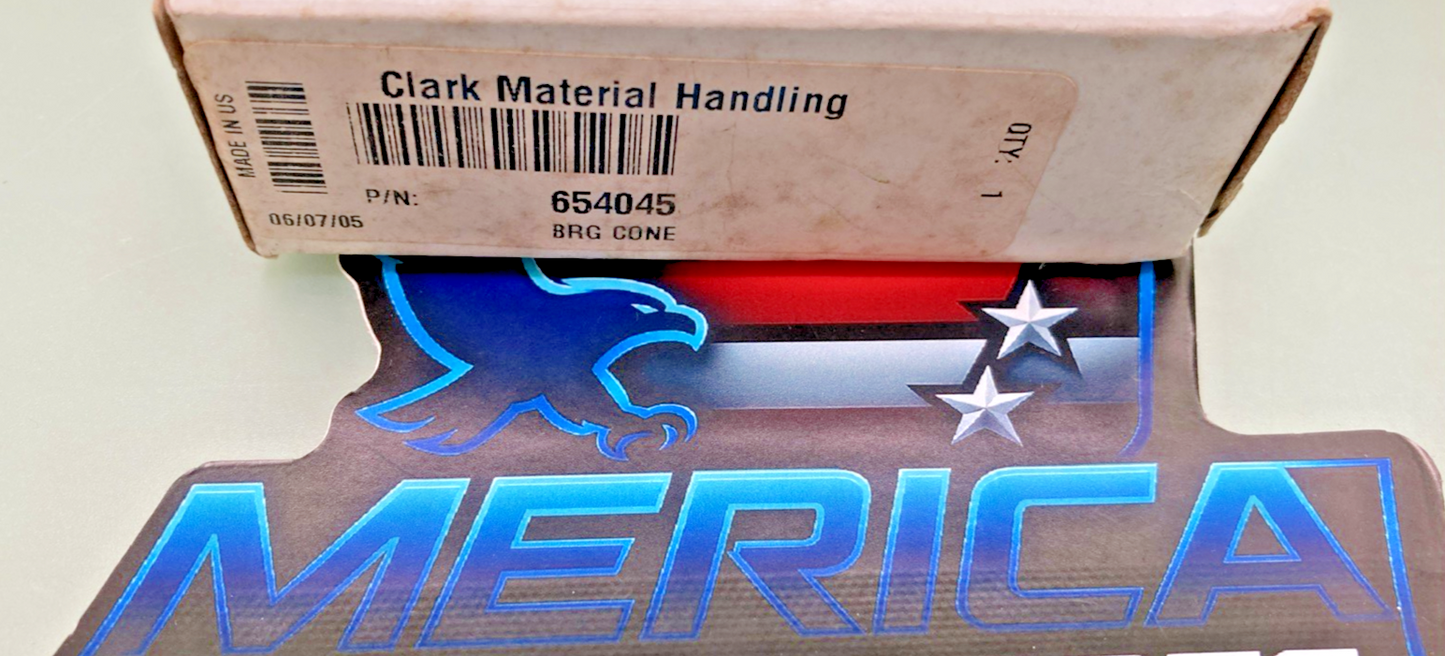 New Genuine Clark 654045 Taper Cone Bearing