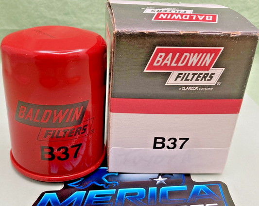 New Genuine Baldwin Filters B37 Lube Spin-On Filter