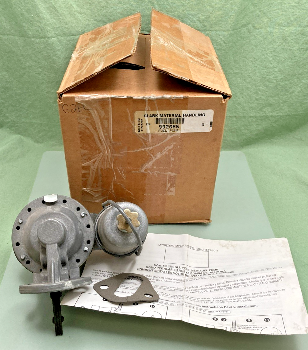 New Genuine Clark 992685 Fuel Pump