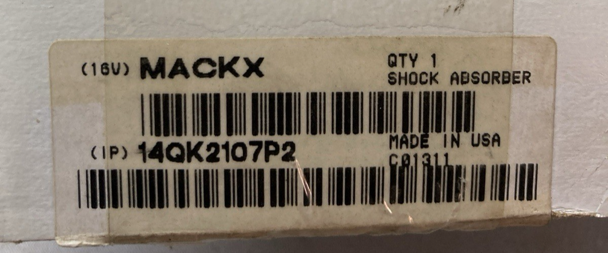 NEW GENUINE MACK 14QK2107P2 SHOCK ABSORBER