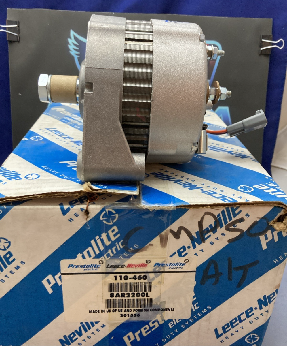 New Genuine PRESTOLITE LEECE NEVILLE 110-460 8AR2200L ALTERNATOR