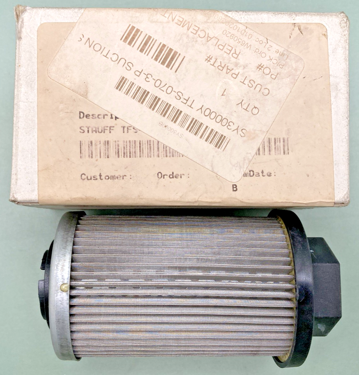 New Genuine Stauff TFS-070-3-P Suction Strainer