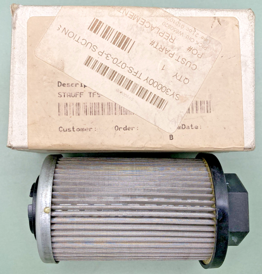 New Genuine Stauff TFS-070-3-P Suction Strainer