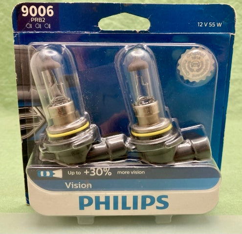 Philips 9006 PRB2 12V 55W Head Light Bulb Set New Genuine