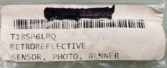 Banner Engineering T18SP6LPQ Photoelectric Sensor New Genuine