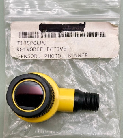 Banner Engineering T18SP6LPQ Photoelectric Sensor New Genuine
