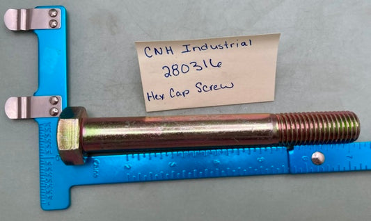 CNH Industrial 280316 Hex Cap Screw Grade 5-3/4-10 x 7 New Replaces