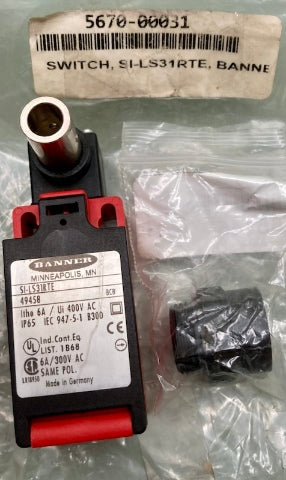 Banner 5670-00031 Switch SI-LS31RTE New Genuine