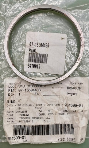 Trekker Tractor 07-15504436 Ring New Genuine