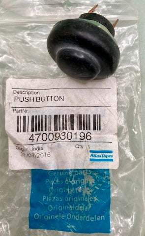 Atlas Copco 4700930196 Push Button New Genuine
