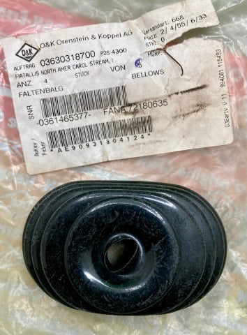 Orenstein & Koppel AG 03630318700 Bellows New Genuine