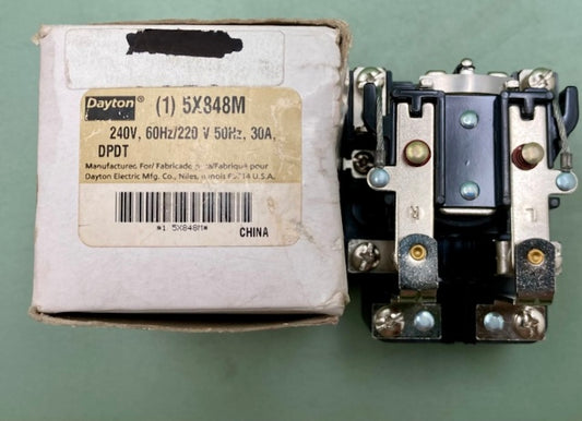 Dayton 5X848M 240V, 60Hz/220 V 50Hz, 30A New Genuine