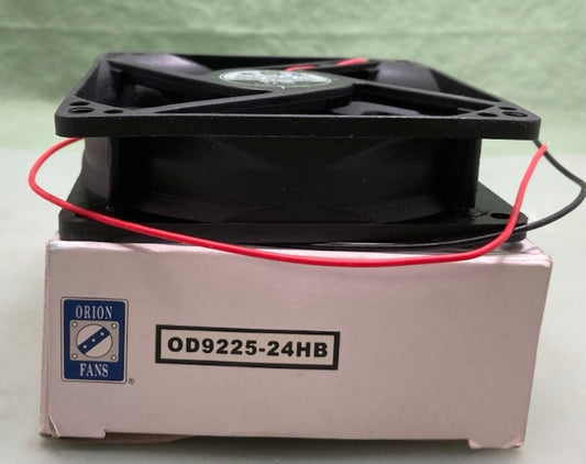 Orion Fans OD9225-24HB FAN DC 92X25 24V BALL, 53cfm New Genuine