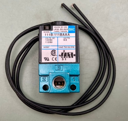 MAC 111B-111BAAA Solenoid Valve New Genuine