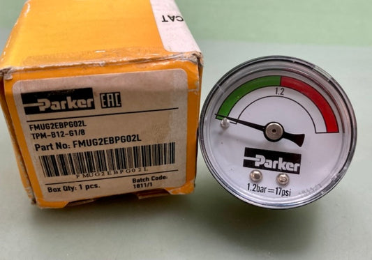Parker FMUG2EBPG02L Display Gauge Filter New Genuine