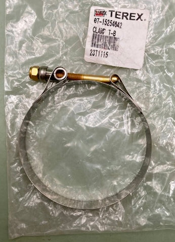 Terex 07-15254642 Clamp T-B New Genuine