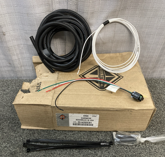 New Genuine International 2514202C91 Jumper Wiring Harness Hvac Pt Sensor, Navi