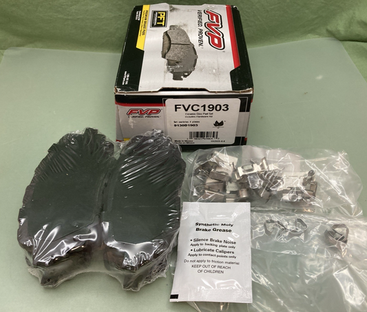 New Genuine FVP FVC1903 Ceramic Disc Brake Pad Set