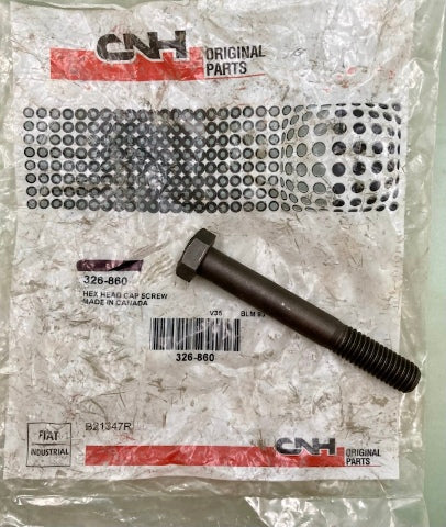 CNH Industrial 326-860 Hex Head Cap Screw New Genuine