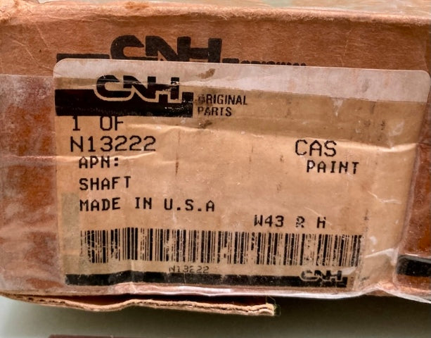 CNH Industrial N13222 Shaft New Genuine
