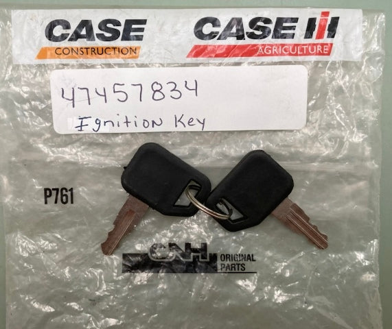 CNH Industrial 47457834 Ignition Key Set New Genuine