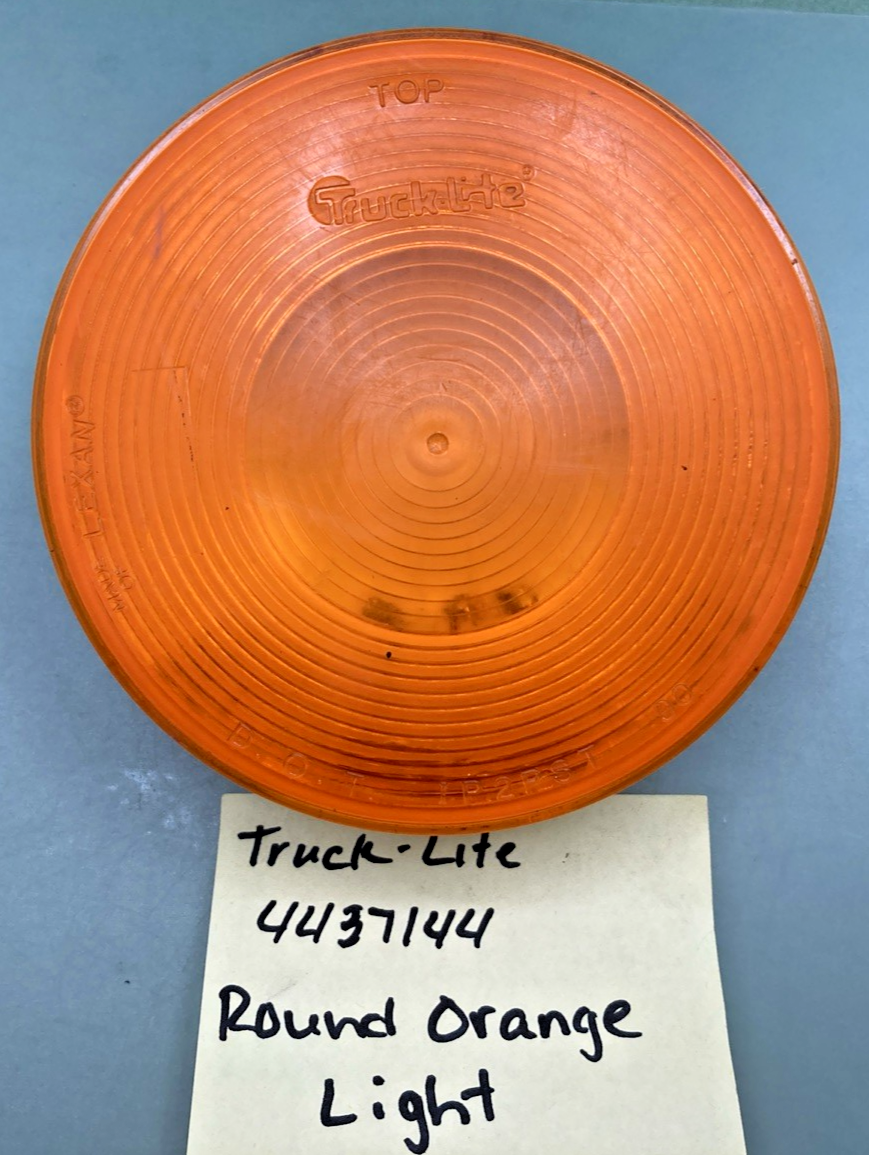 Genuine Truck-Lite 4437144 Round Orange Light