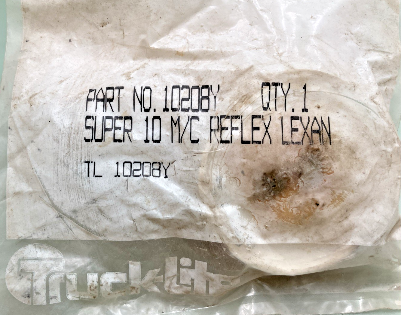 Qty 2 Genuine Truck-Lite 10208Y Super 10 Marker Clearance Light  Yellow Round