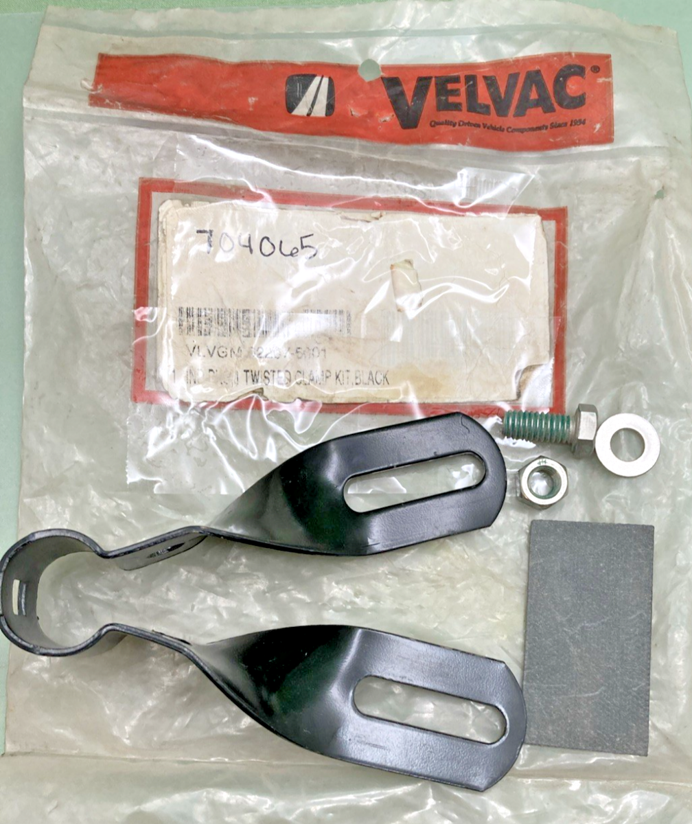 New Genuine Velvac 704065 Twist Clamp Kit 3/4", Black