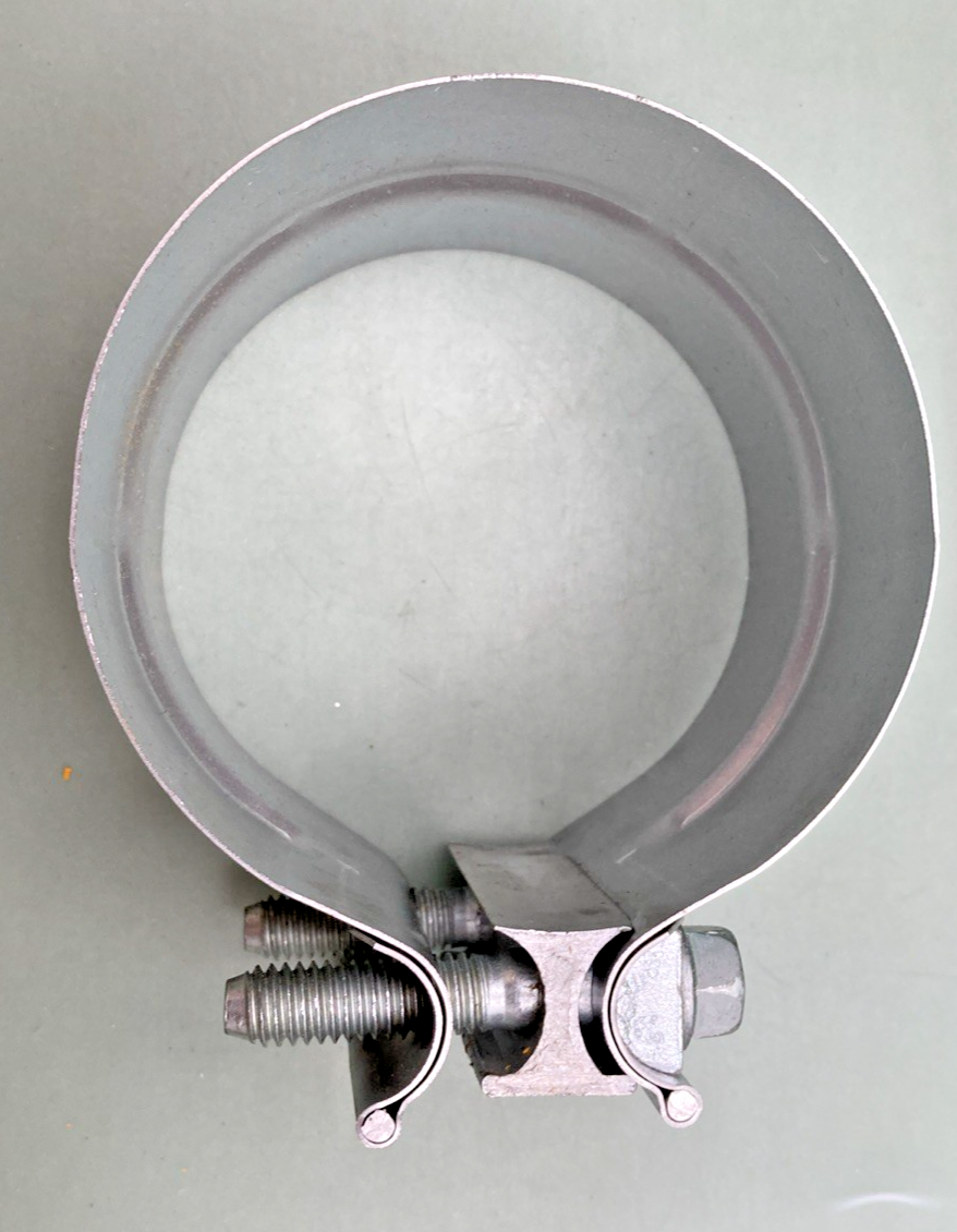 New Genuine Fleetrite FLTEC40PLA Clamp 4.0In Hd Pre-Form Alum