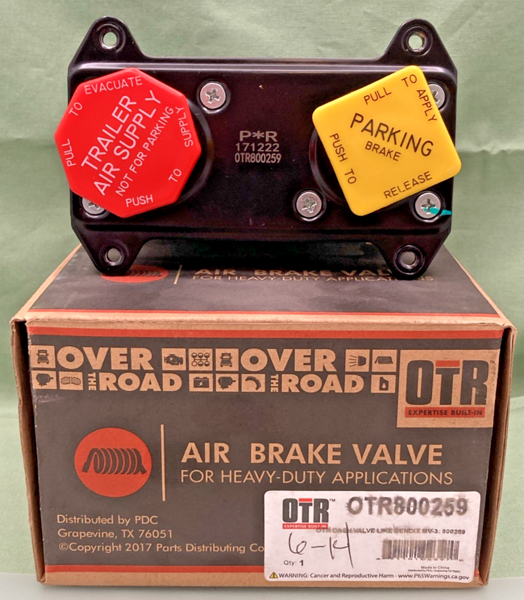 New Genuine Over The Road OTR800259 Air Brake Valve