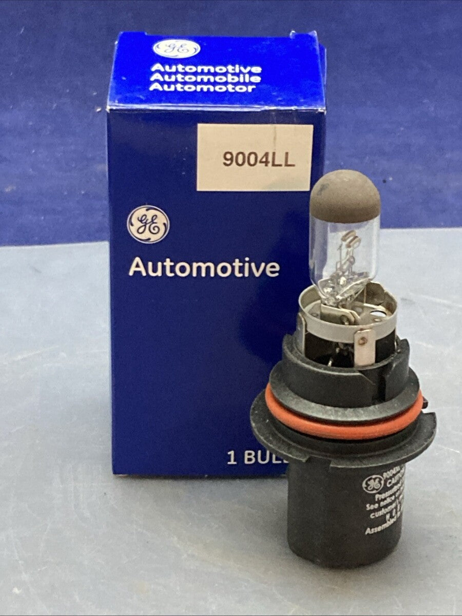 QTY 2 New Genuine GE 9004LL Long Life Halogen Lightbulb