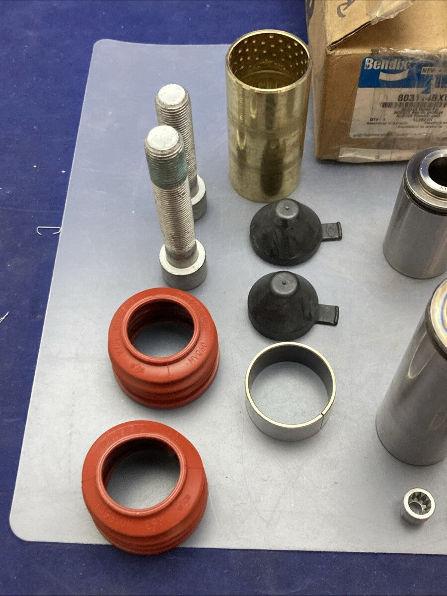 New Genuine Bendix 803114 Disc Brake Rotor Guide Pin with Seal and Boot kit