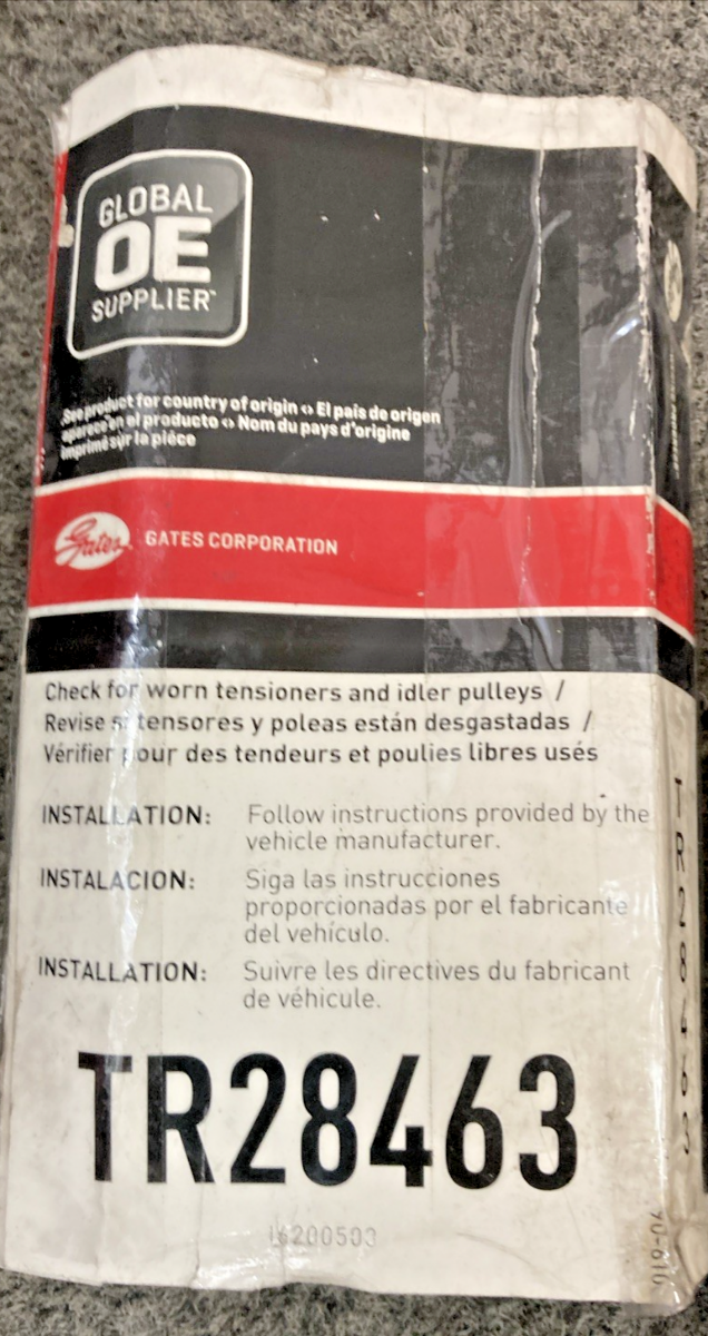 New Genuine Gates TR28463 Green Stripe Truck & Bus Series V-Belt, 25/32"x46-7/8"